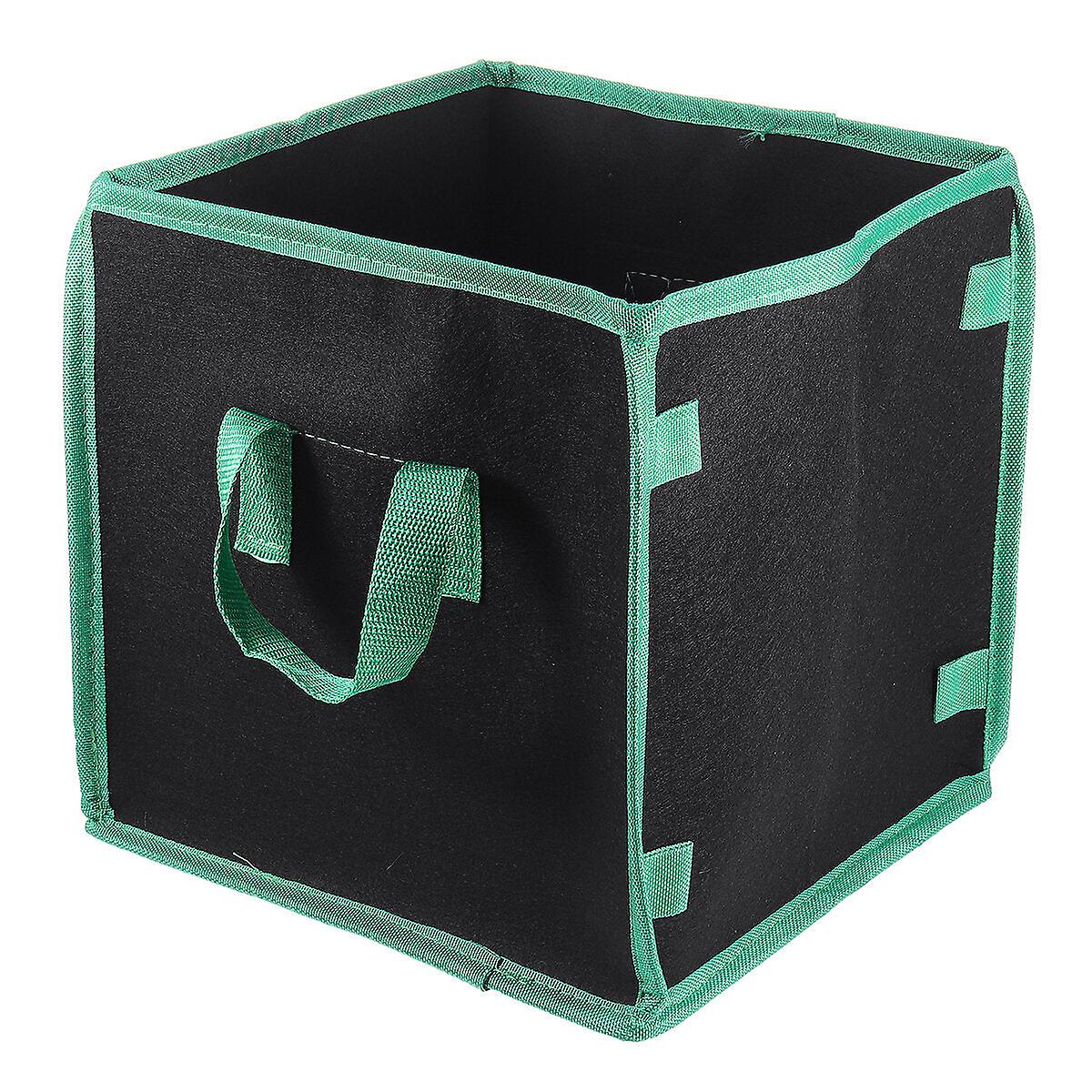 Planting Bag Planter Garden Square Grow Bag
