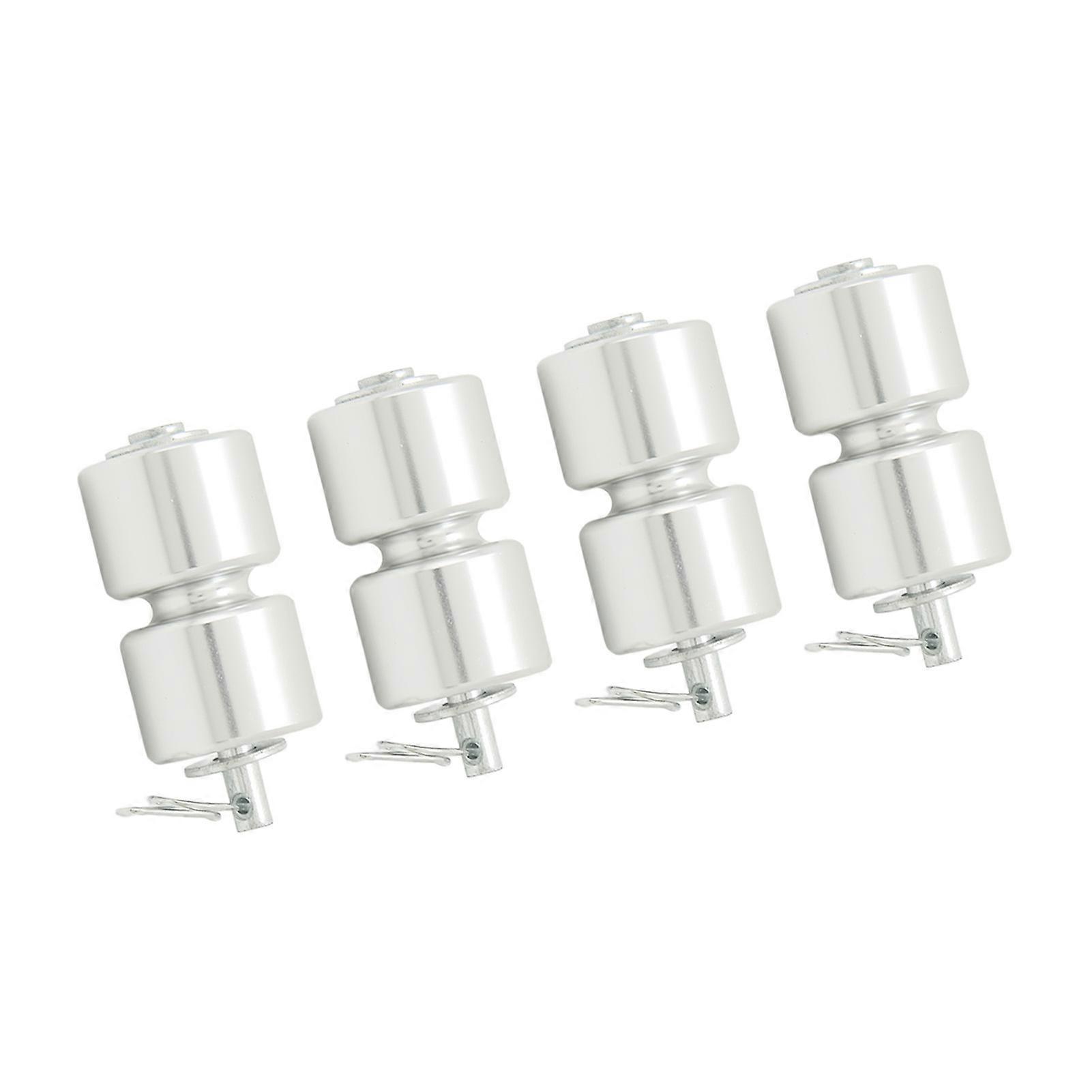 4PCS Trailer Tailgate Roller Compact Strong Strength for Trailer Tailgate Easy Lift Gate Lifting Bed Elevator 