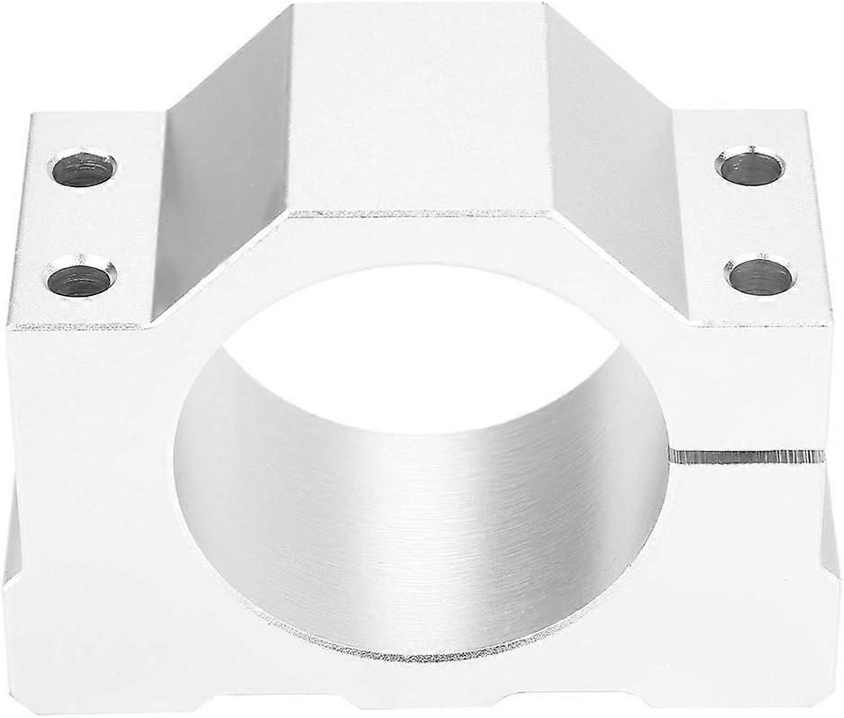 CNC Spindle Motor Fixture Aluminum CNC Spindle Motor Mounting Bracket, 52mm Diameter, with Screws, for CNC Machine Tools