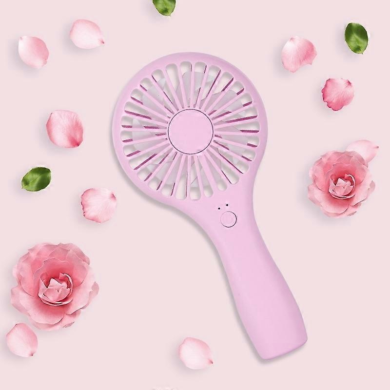 USB Hand Fan, 1200mAh Rechargeable Portable Handheld Fan, 2-Speed Fan with Powerful Airflow, Portabl