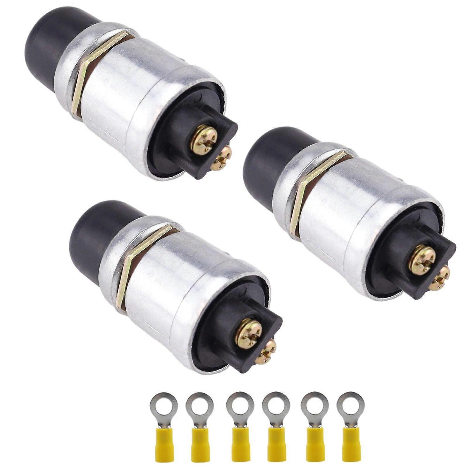 12V Push Button Start Switch for RVS Waterproof Engine Start Push Button Insulated flame~retardant rubber Switch for Boats FN9U8720