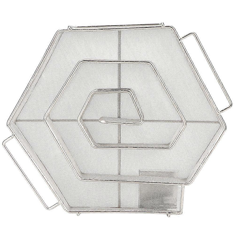 Generatore di fumo per barbecue all'aperto in acciaio inossidabile Accessori per fumatori per barbecue (rettangolare)