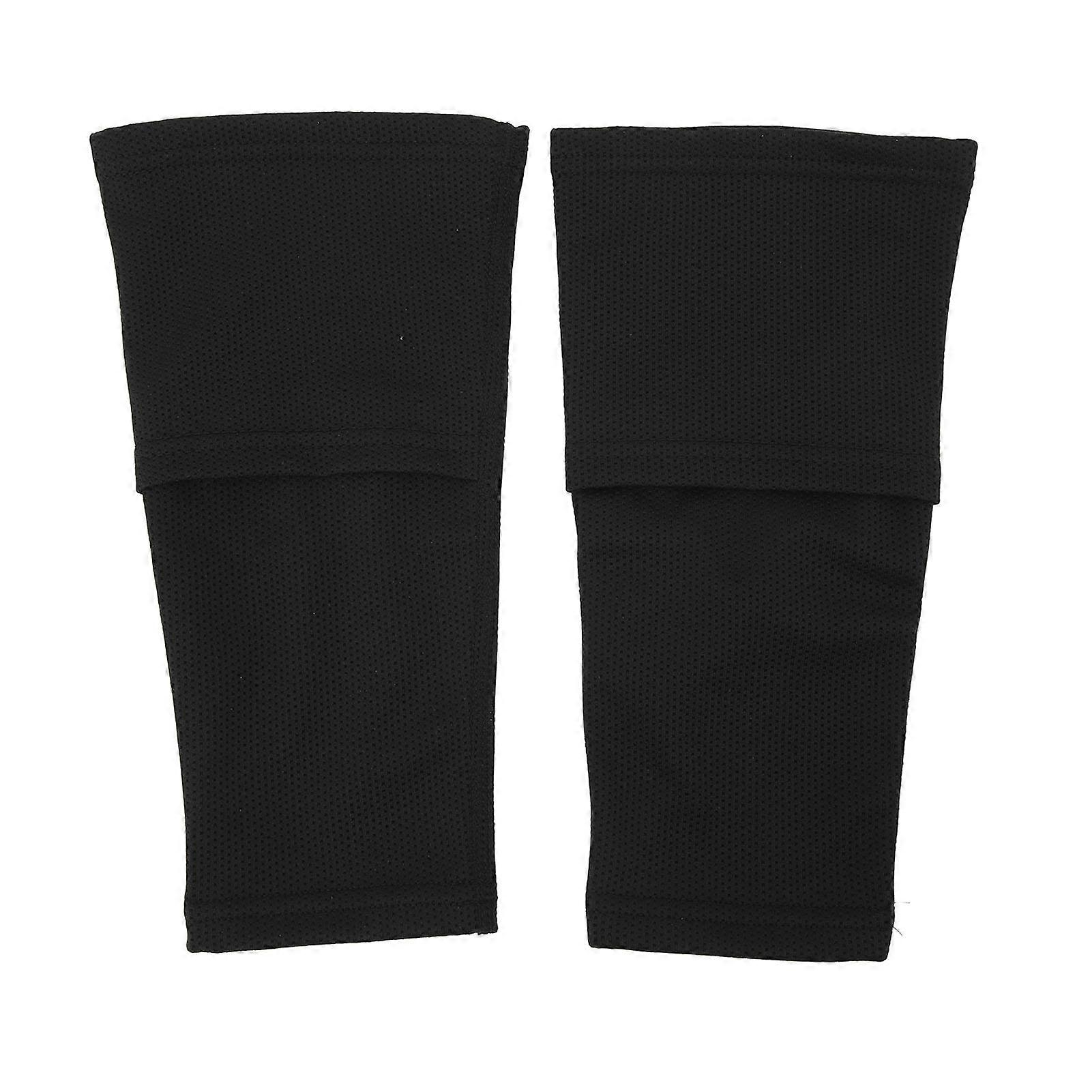 1 ζεύγος Shin Guard μανίκια Shin Pad Socks αναπνεύσιμο αθλητικό αξεσουάρ για το ποδόσφαιρο ποδοσφαίρου