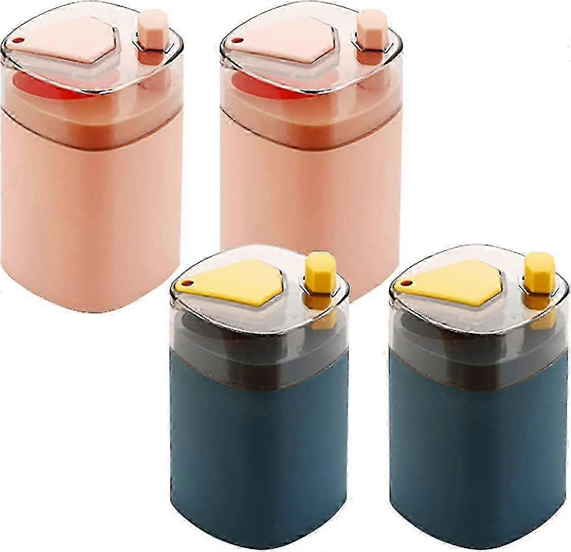 Automatic Toothpick Holder Toothpick Box 4pcs Automatic Pop-up Toothpick Box Toothpick Box Toothpick Storage Box Desktop Toothpick Box