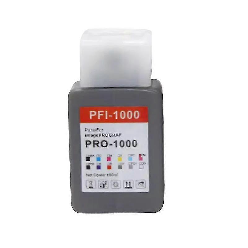 خرطوشة حبر متوافقة مع hg PFI-1000 80 مل مع حبر صبغي كامل لطابعة Canon imagePROGRAF PRO-1000 PRO1000 12 لون قابل للتحديد