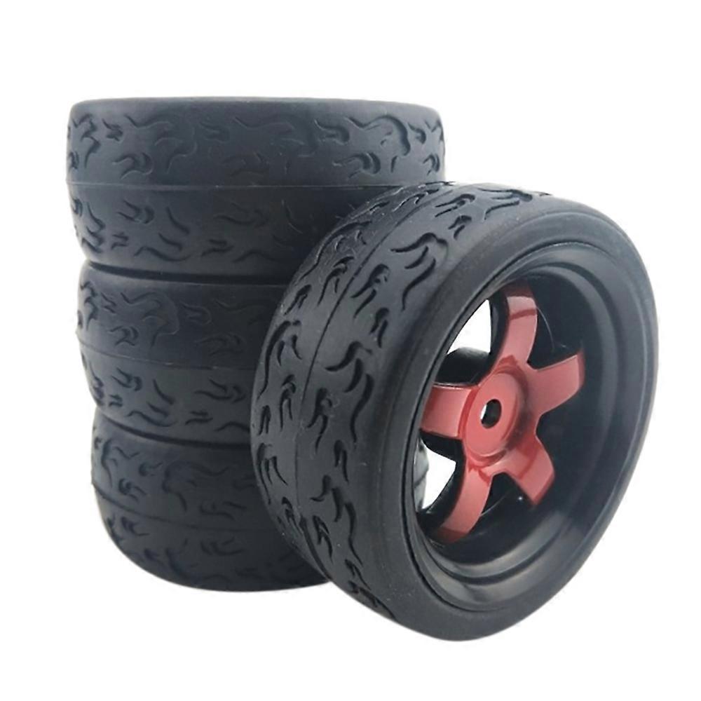 For RC Model 1:10 Racing Drift Tire Mold Drift Remote Control Car Diameter 66MM Suitable for 12MM Hexagonal Joint Q