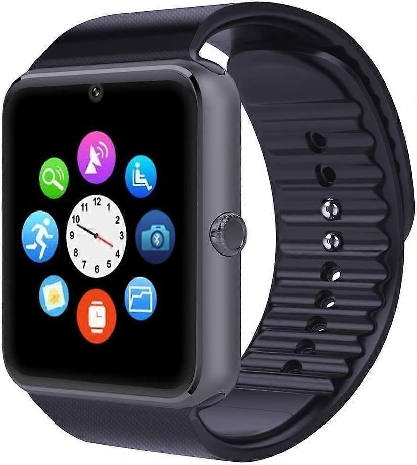 Stylish NFC Bluetooth GSM smart watch with camera, suitable for Samsung S5 / Note 2/3/4
