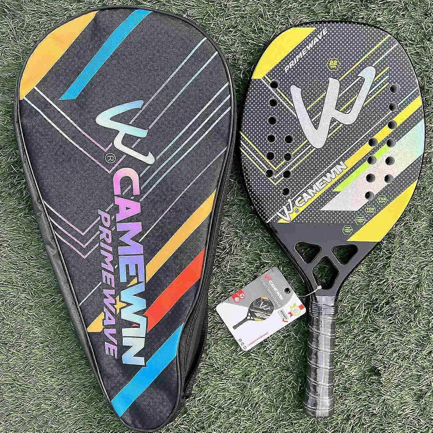 Large Beach Tennis Paddle Tennis Racket with Non-slip Comfortable Grip ...