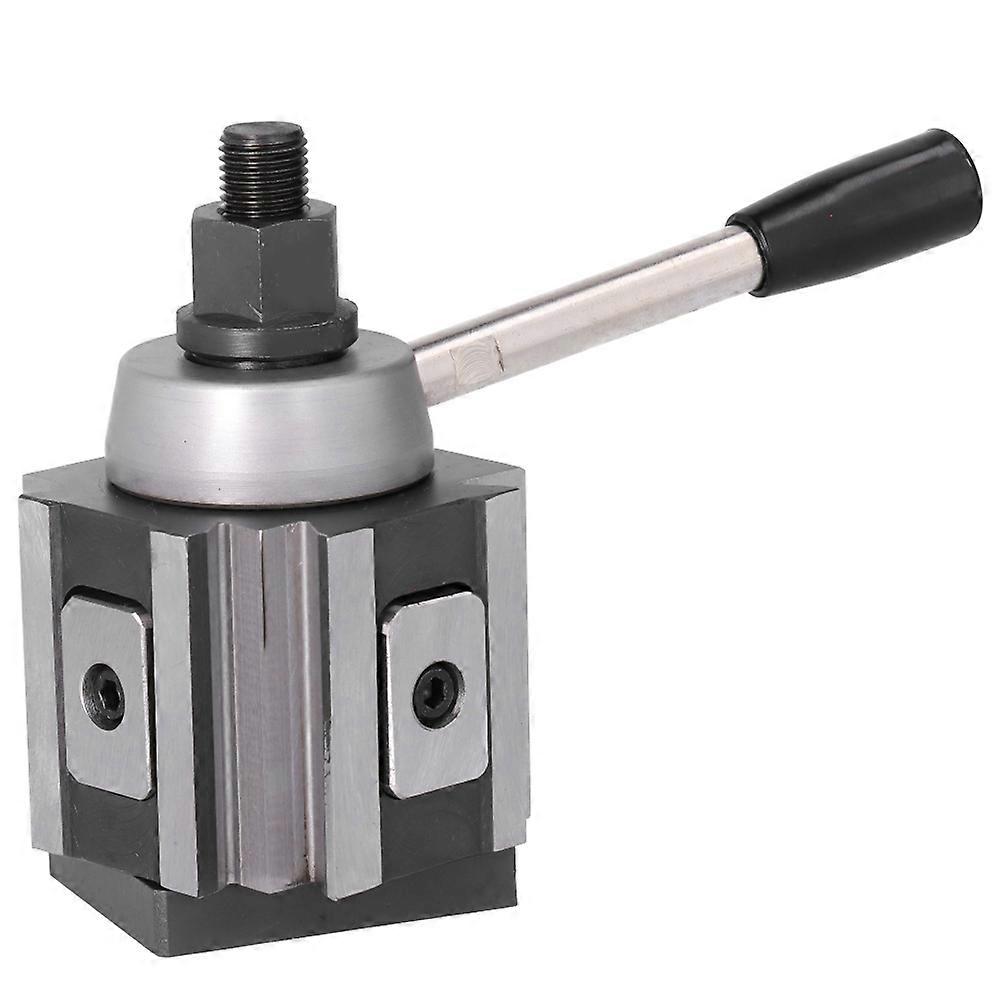 Quick Changing Tool Post Lathe AXA Piston Type Column Turning Holder 6‑12in CNC 250‑100