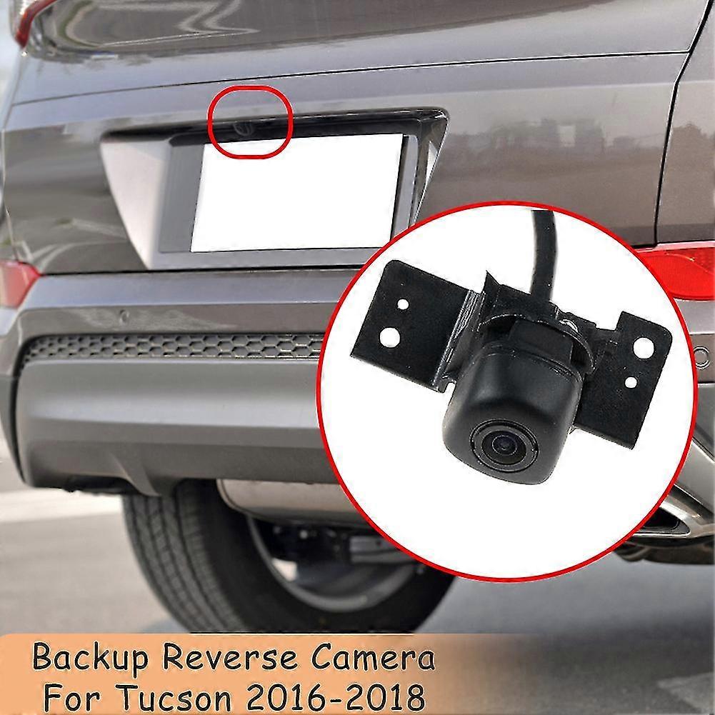 Red Rear View Camera Trim Cover – For Dodge Charger 2015-2019 – Glossy ABS – SHINEKA