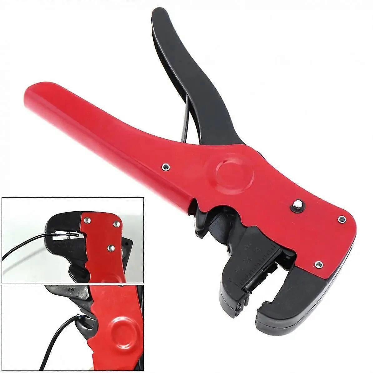Plastic Steel Portable Multifunctional Duckbill Wire Strippers Reset Spring Cable Crimper Convenient Cutters Practical Tooll