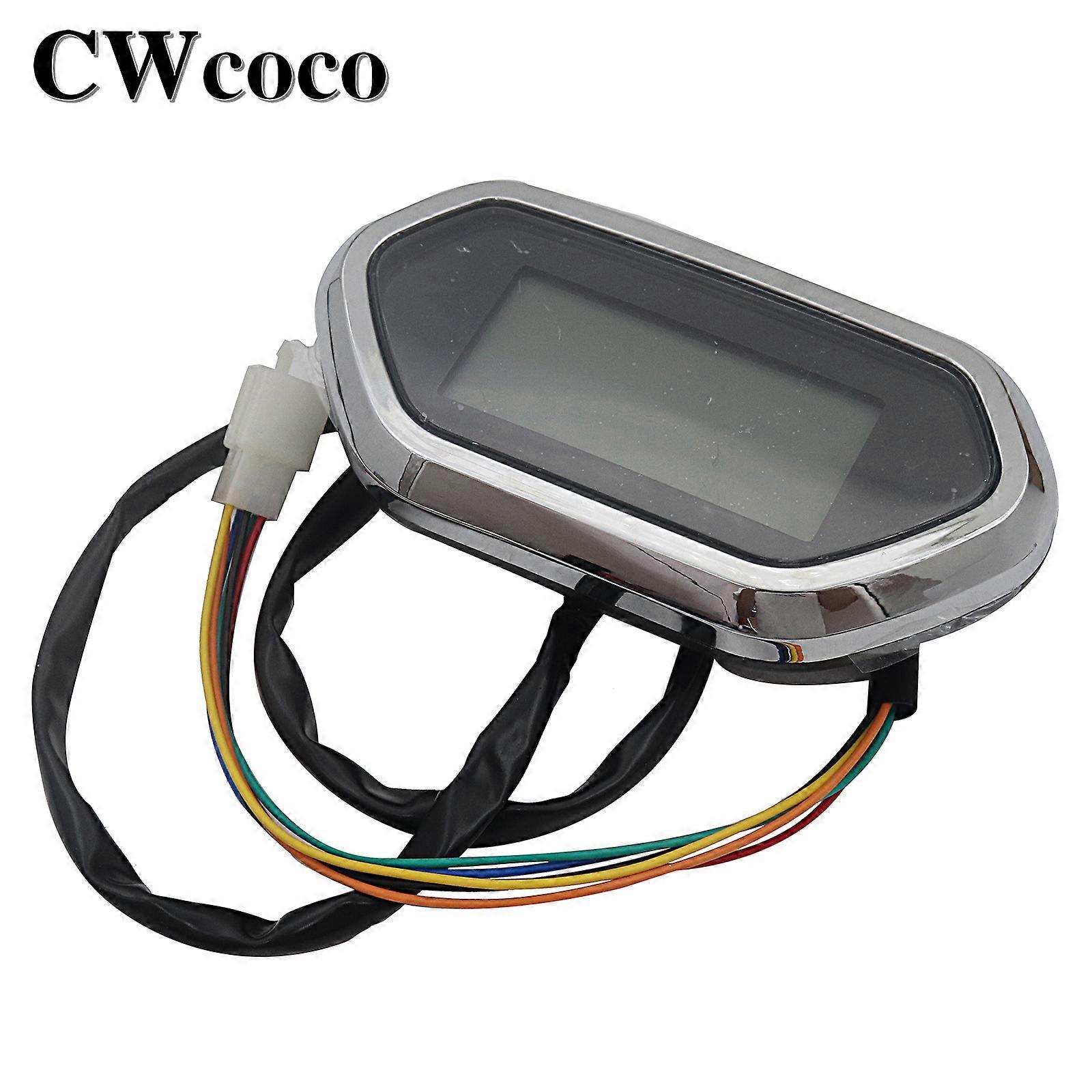 Meter 60V LED LCD Screen Instrument Display Parts for Citycoco Electric Scooter/motorcycle Modified Accessories