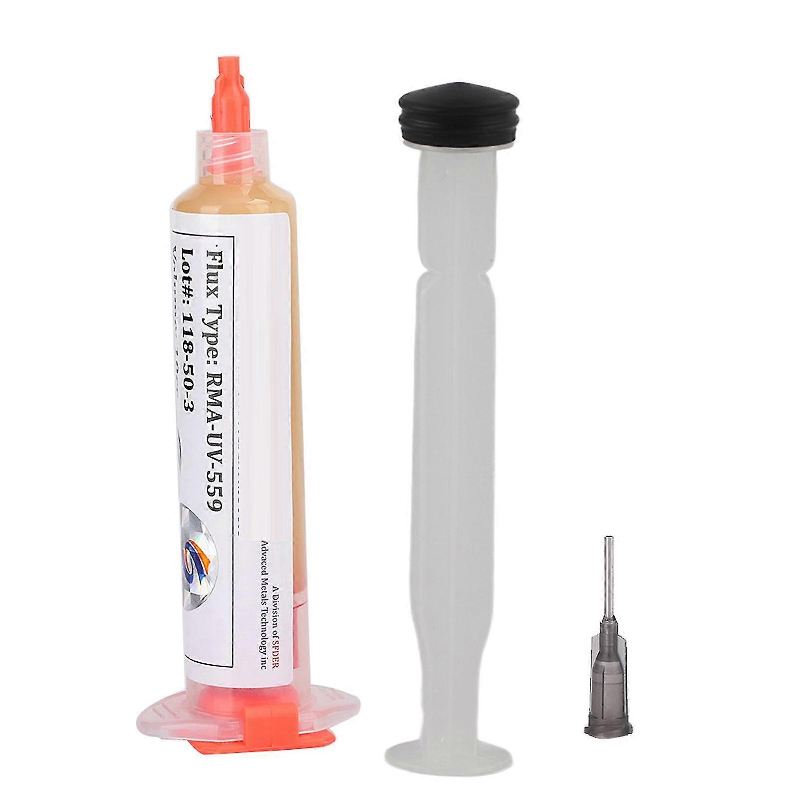 10CC No-Clean Soldering Grease Flux with Needle for PCB/SMD/PGA/BGA Rework Tools
