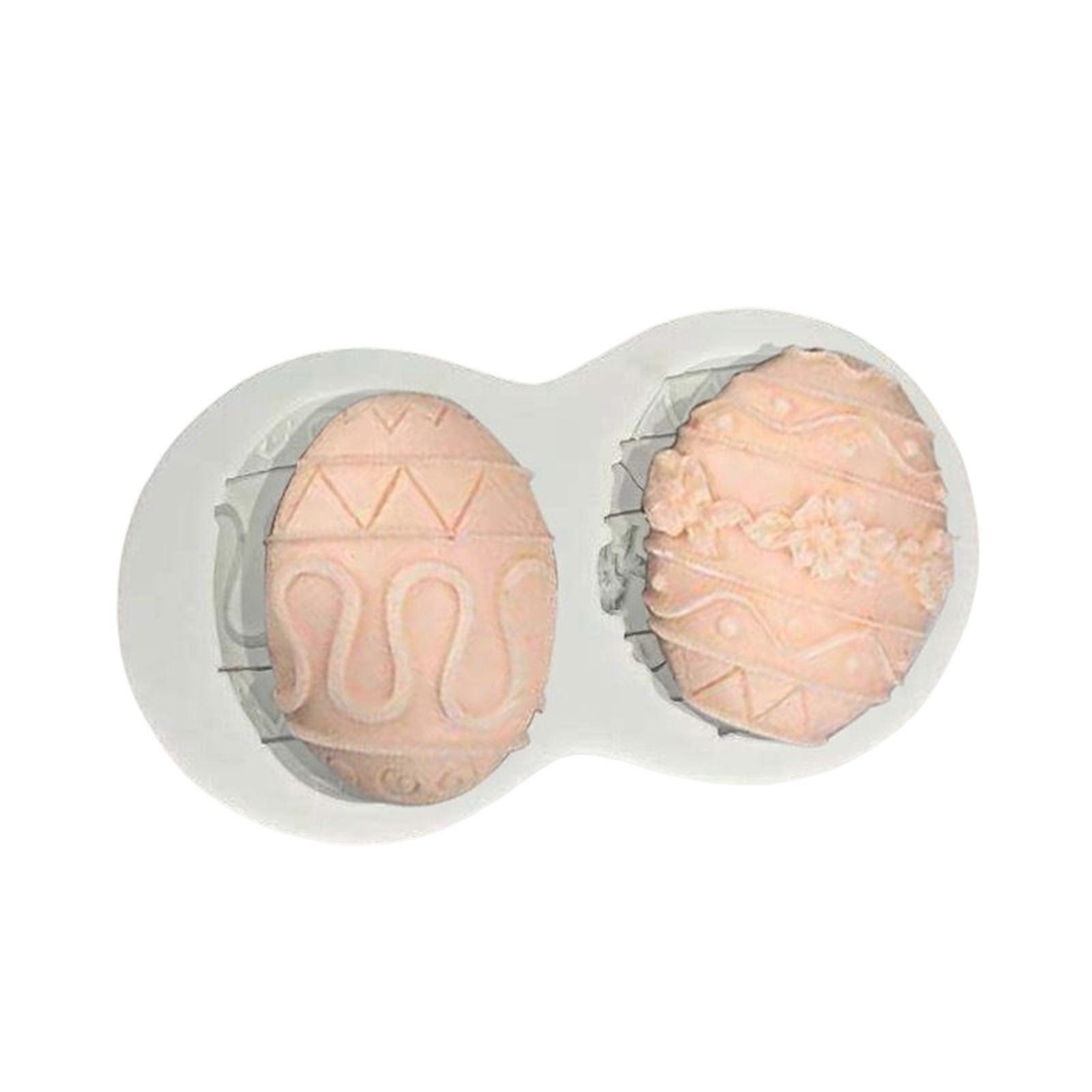 Easter Bunny Silicone Chocolate Mould Easy to Release and Storage Stencil for Biscuit Candy Food Cookie Bread
