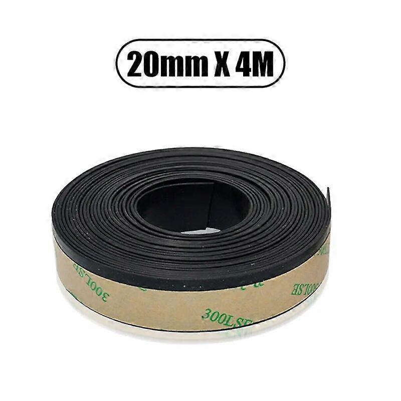 4Meters Car Front Rear Window Glass Seal Weatherstrip Edge Trim Auto Door Rubber Seal Automobile Sound Insulation Strip Stickers
