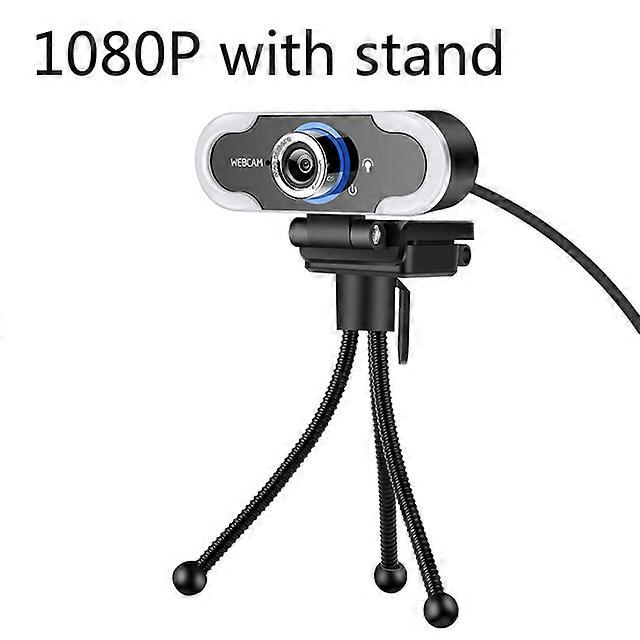 JWL-Webcam FUll HD 1080P web camera with microphone Web Cam webcam for PC computer USB Camera webcamera with light stand
