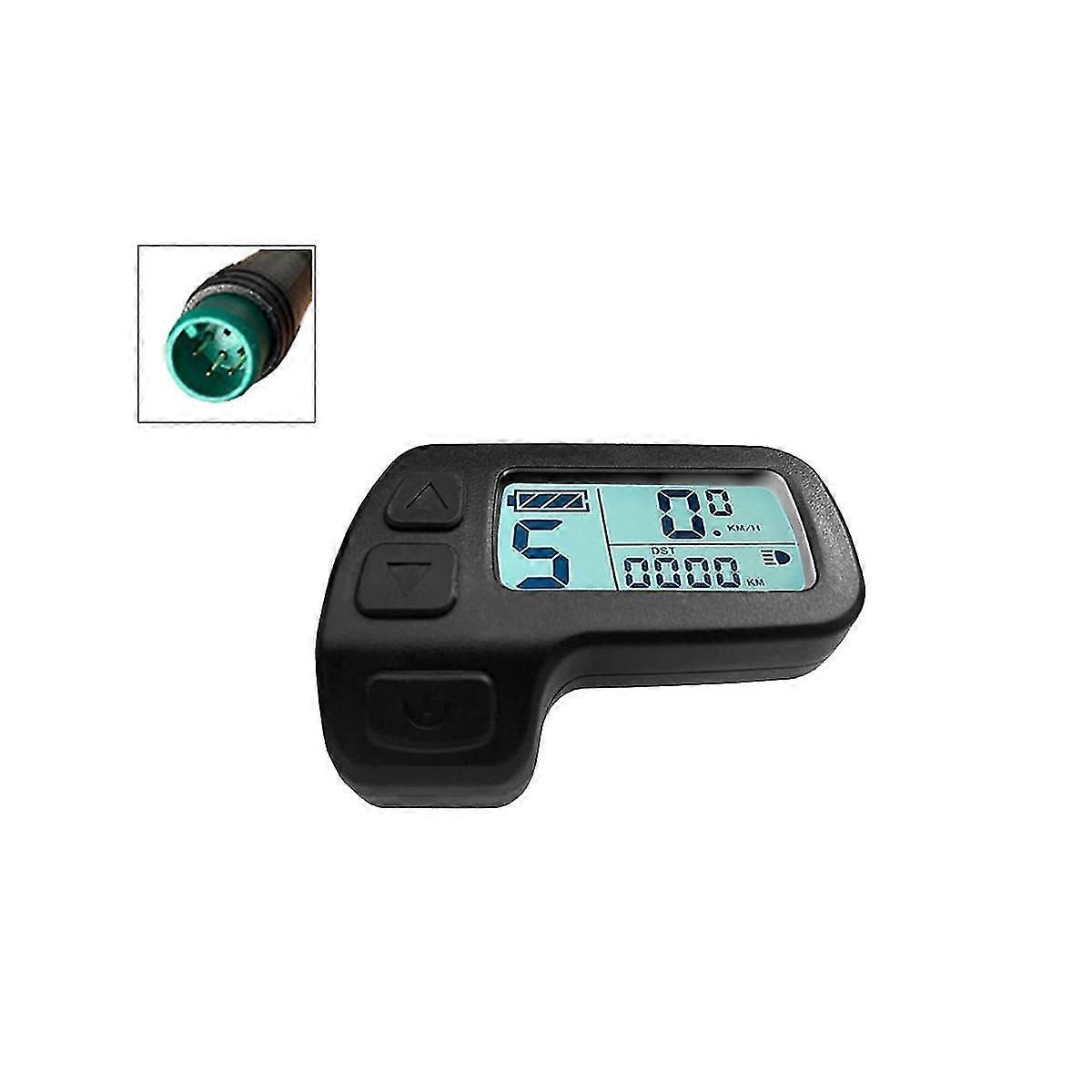 Ebike Display Kt-lcd11 Mini Display 24v 36v 48v Waterproof Plug Electric Bike Display For Kunteng C