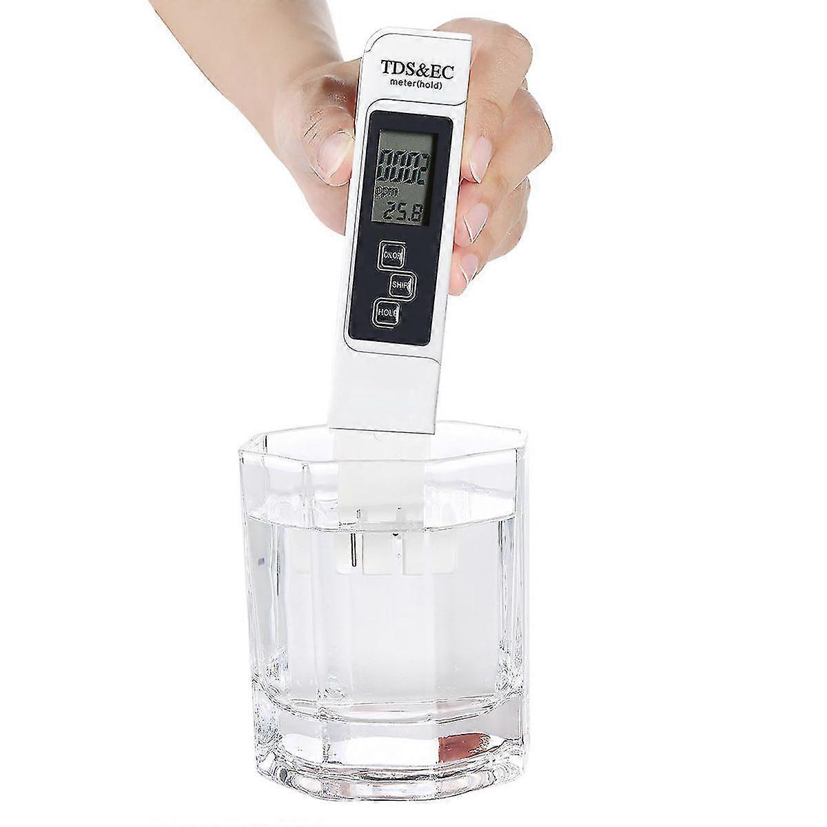 Water Quality Tester,digital Tds,ec Meter And Temperature Meter 3 In1