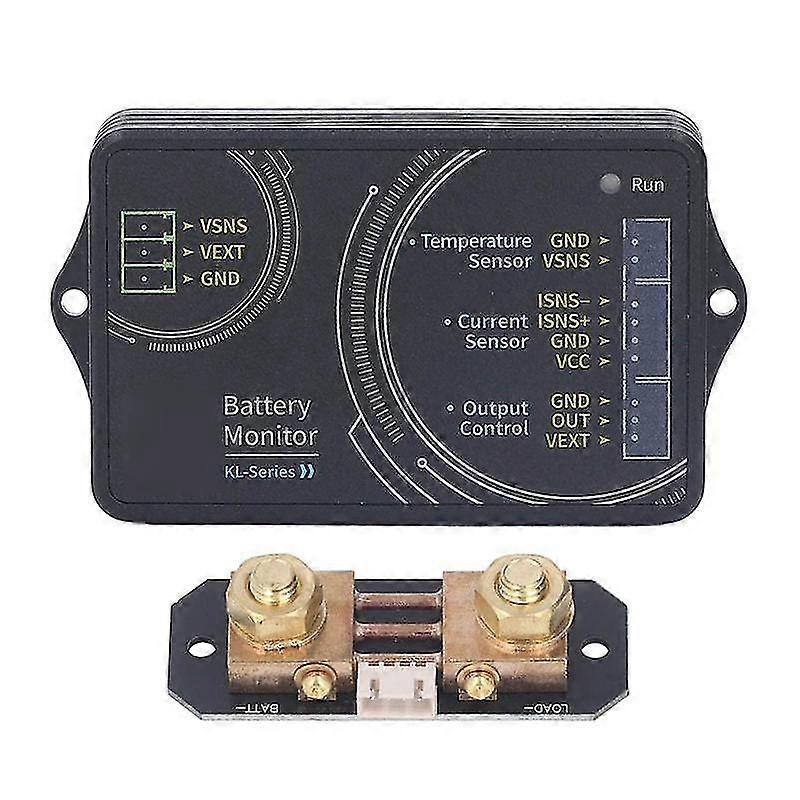 Battery Monitor,bluetooth Battery Capacity Tester,100a 0120v Voltmeter Ammeter Testing Tool,wirele