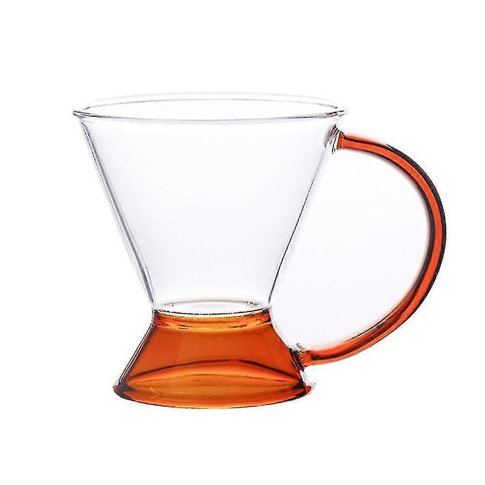 High Borosilicate Glass Retro Tea Cup Amber Coffee Cup