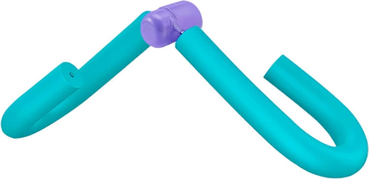 Appareil de fitness pour jambes minces, poitrine musclée, appareil d’entraînement familial des hanches, 46 * 2,5 cm, bleu