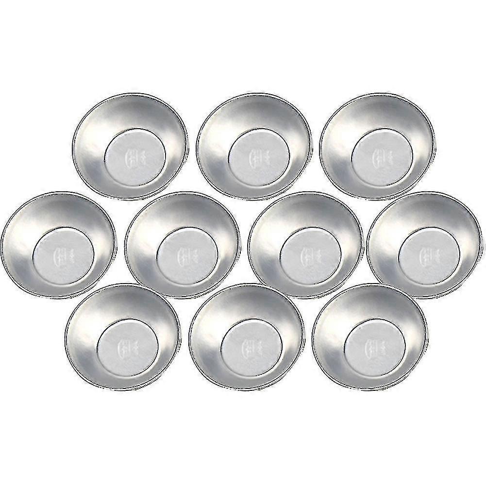 10 Pcs Cake Style Egg Tart Pasteis De Nata Oven Bake Round Custard Tin Cake Tool
