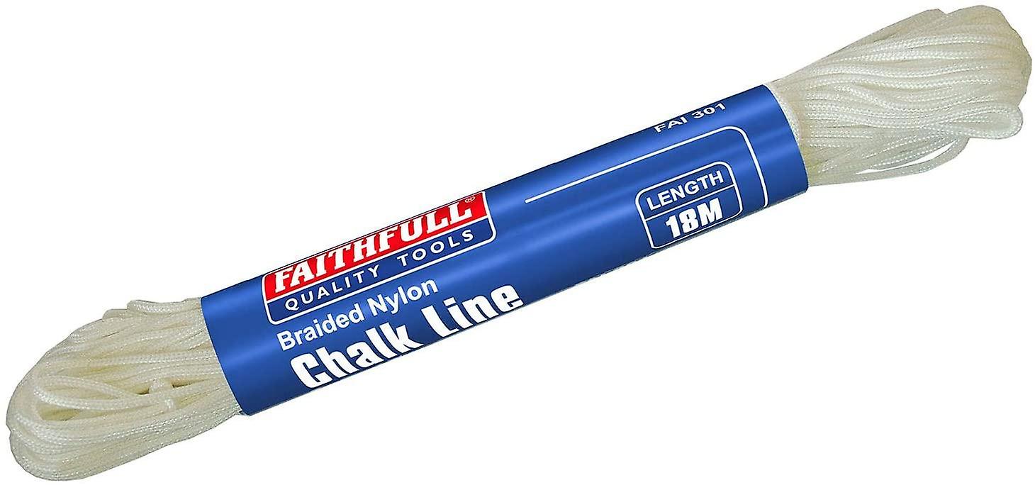 Faithfull 301 Braided Nylon 18M Chalk Line