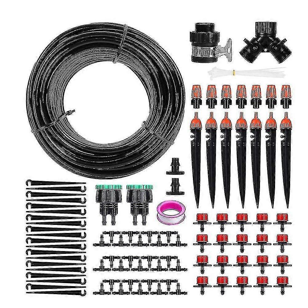 Garden Irrigation System Drip Irrigation Kit,adjustable Automatic Drip Irrigation Kit Compatible Garden Gr