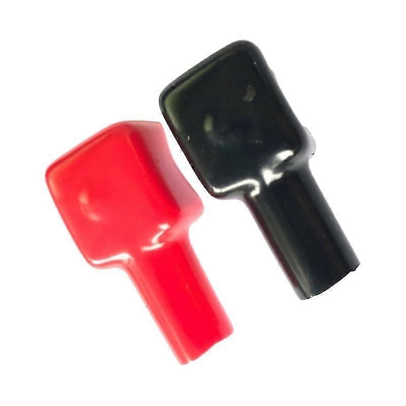 1pair Battery Terminal Protector Cover Car Positive Negative 52mm Long 35mm Wide