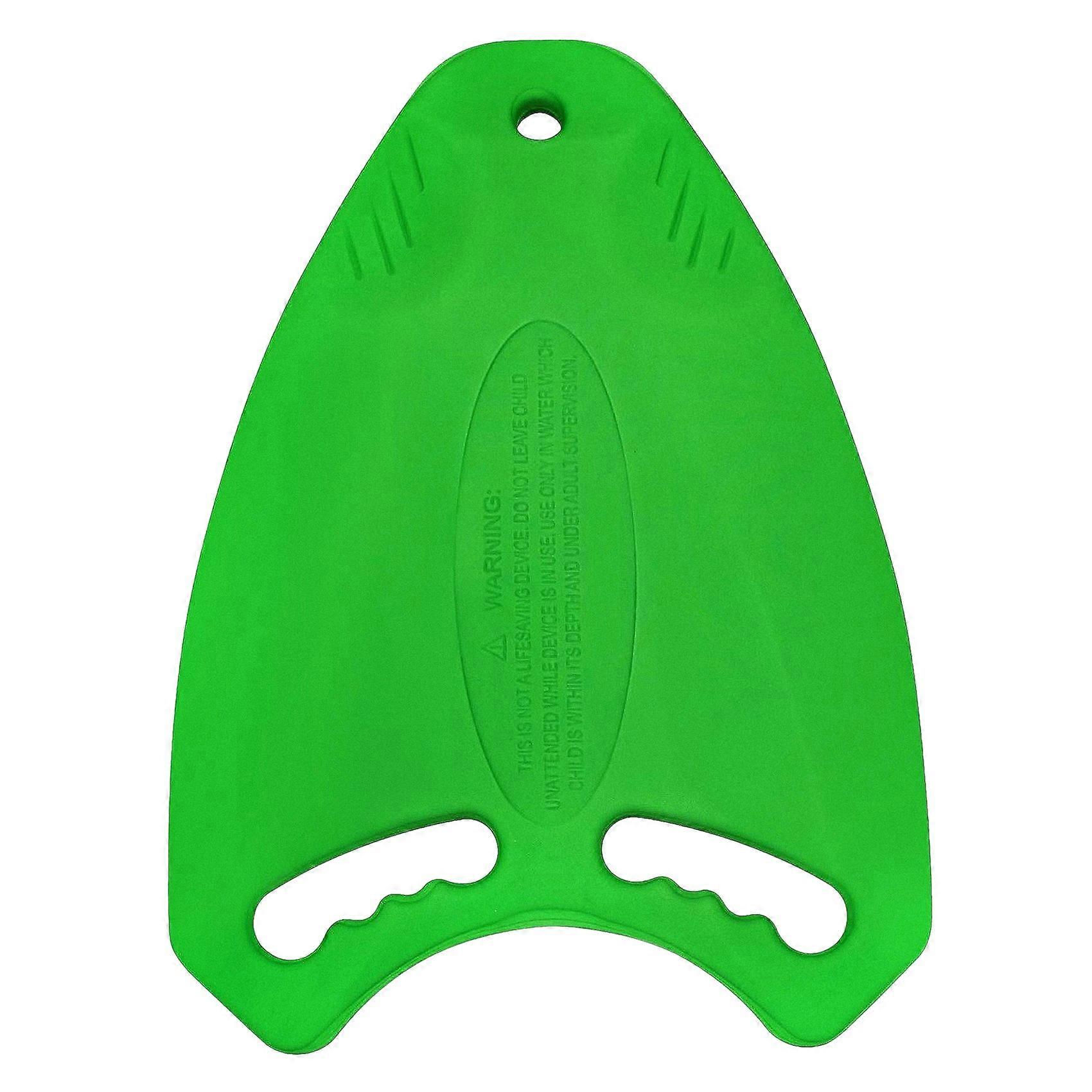 Green Swim Board EVA Back Float Kickboard Safe Training Aid Plate Surf Water for Adult Children Swi