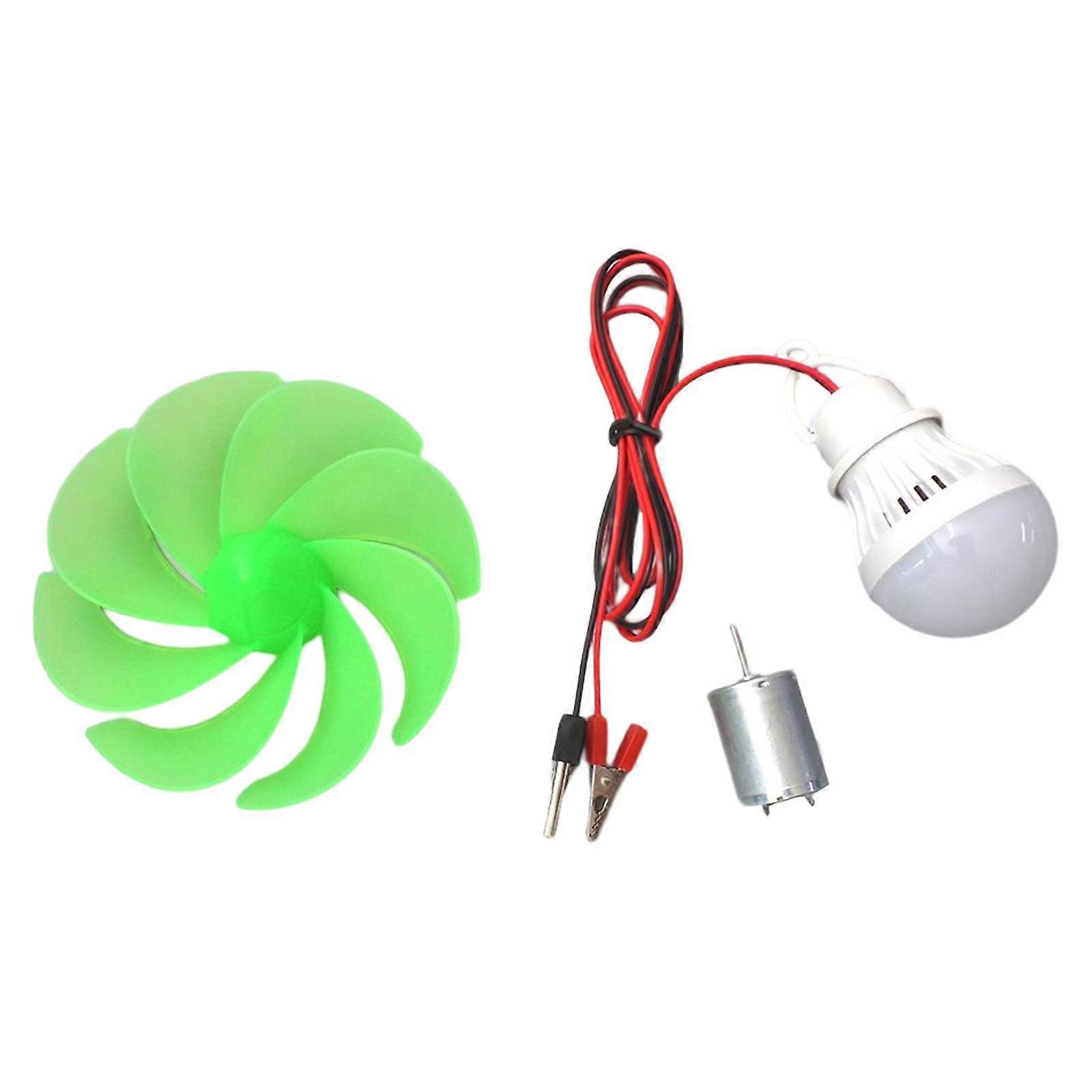 Wind Power Generator Physics Wind Mill Science Learning Set Children