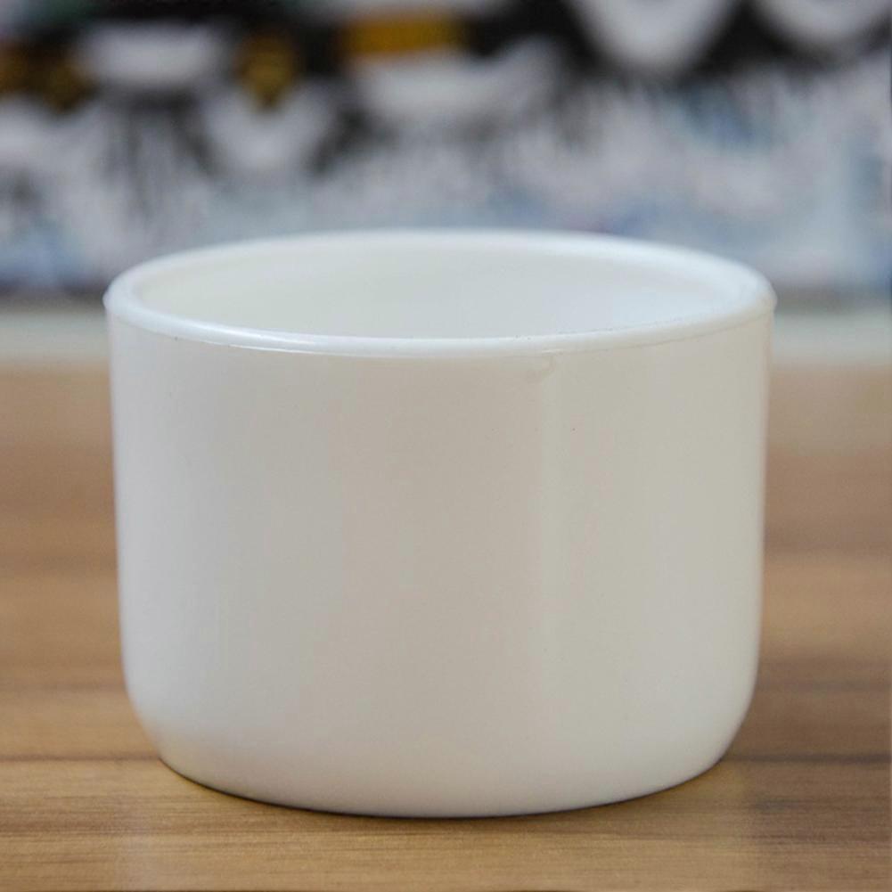 Round Plastic Planter for Indoor Succulent Arrangement