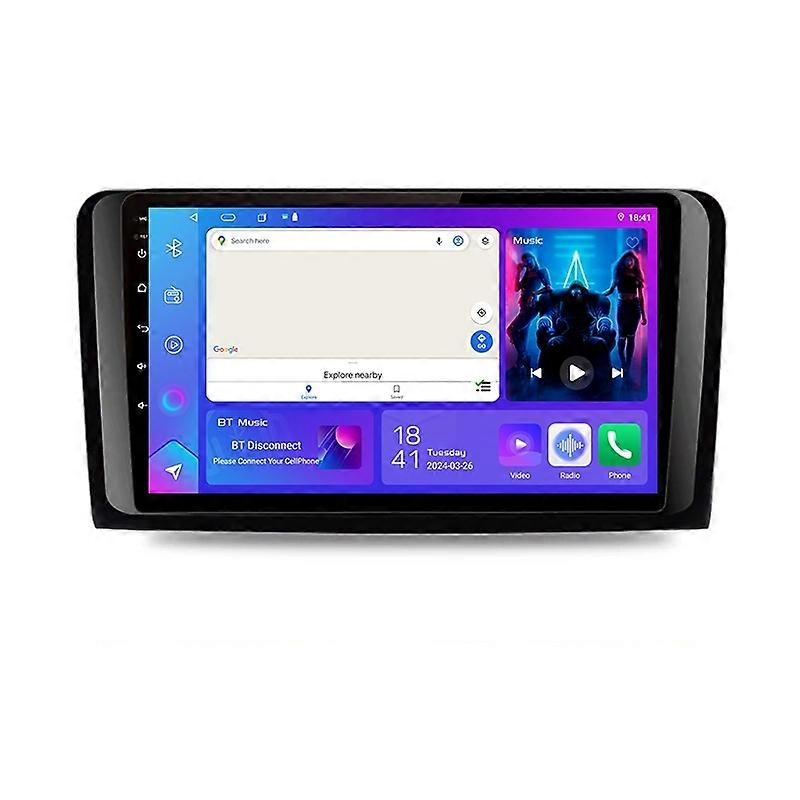 Car Radio Player For Benz ML GL ML350 GL320 X164 2005-2009 Multimedia Video Navigation GPS