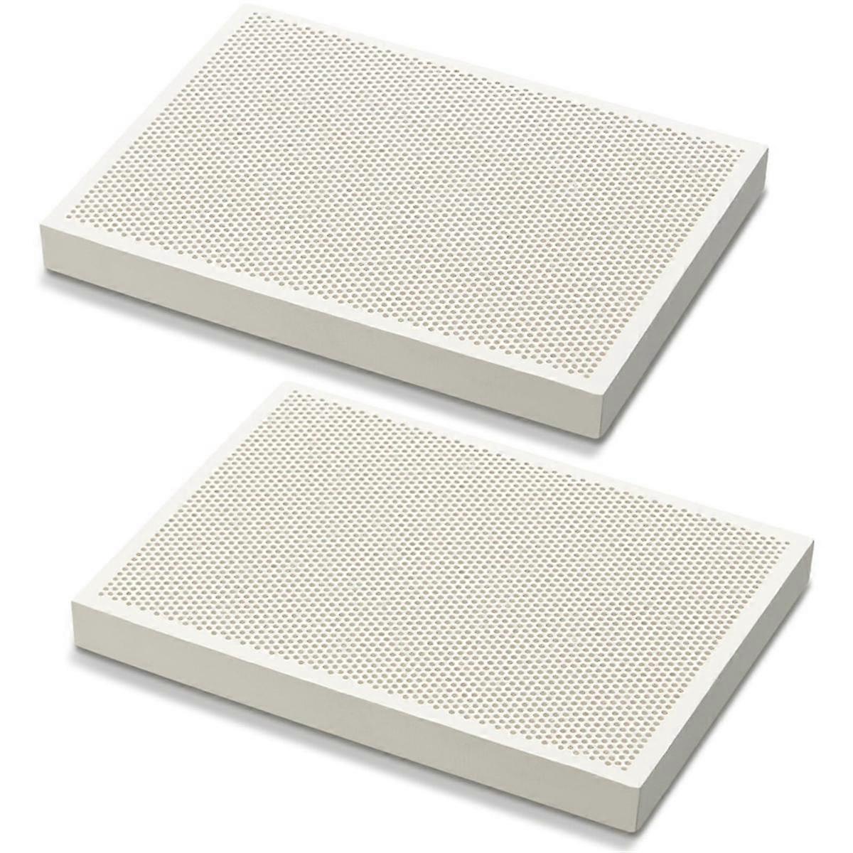 2Pcs Honeycomb Keramiske loddebrett Lodding Honeycomb Panel Smykker Lodding Block Making To