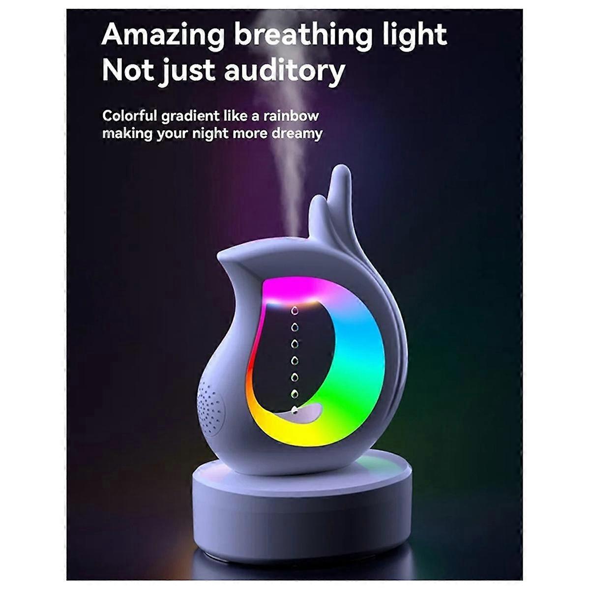 Y16 Bluetooth Speaker Anti Air Humidifier Low Noise Atmosphere RGB Night Light Heavy Bass Bedroom M