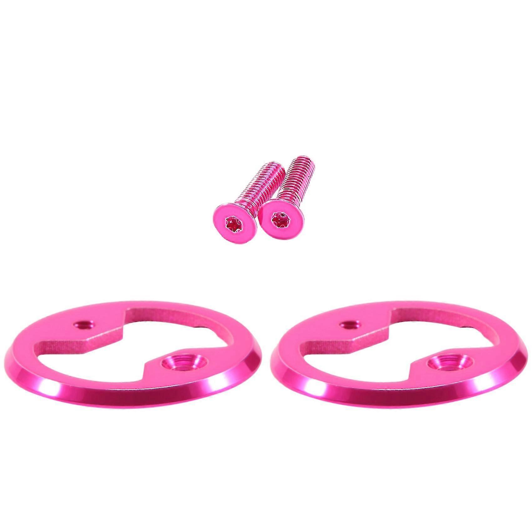 Bike Pedal Plate Cleats Titanium For Comp Zero Aero Nano Lightweight Action Bicycle Parts,pink