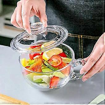 Set 3 Ciotole Con Coperchio 2friends 1L - Grigio, Rosa, Verde Pastello - Senza BPA, Made In EU