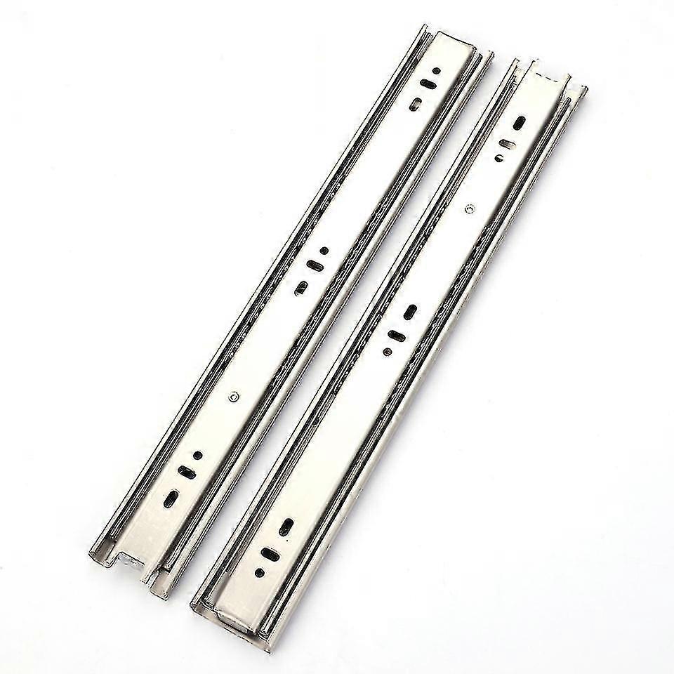 2 Pairs 18 Inch Side/rear Mount Soft Close Drawer Slides Full Extension Fold Drawer Glides 18 Drawer Slides Bottom Mount Heavy Duty Drawer Runners