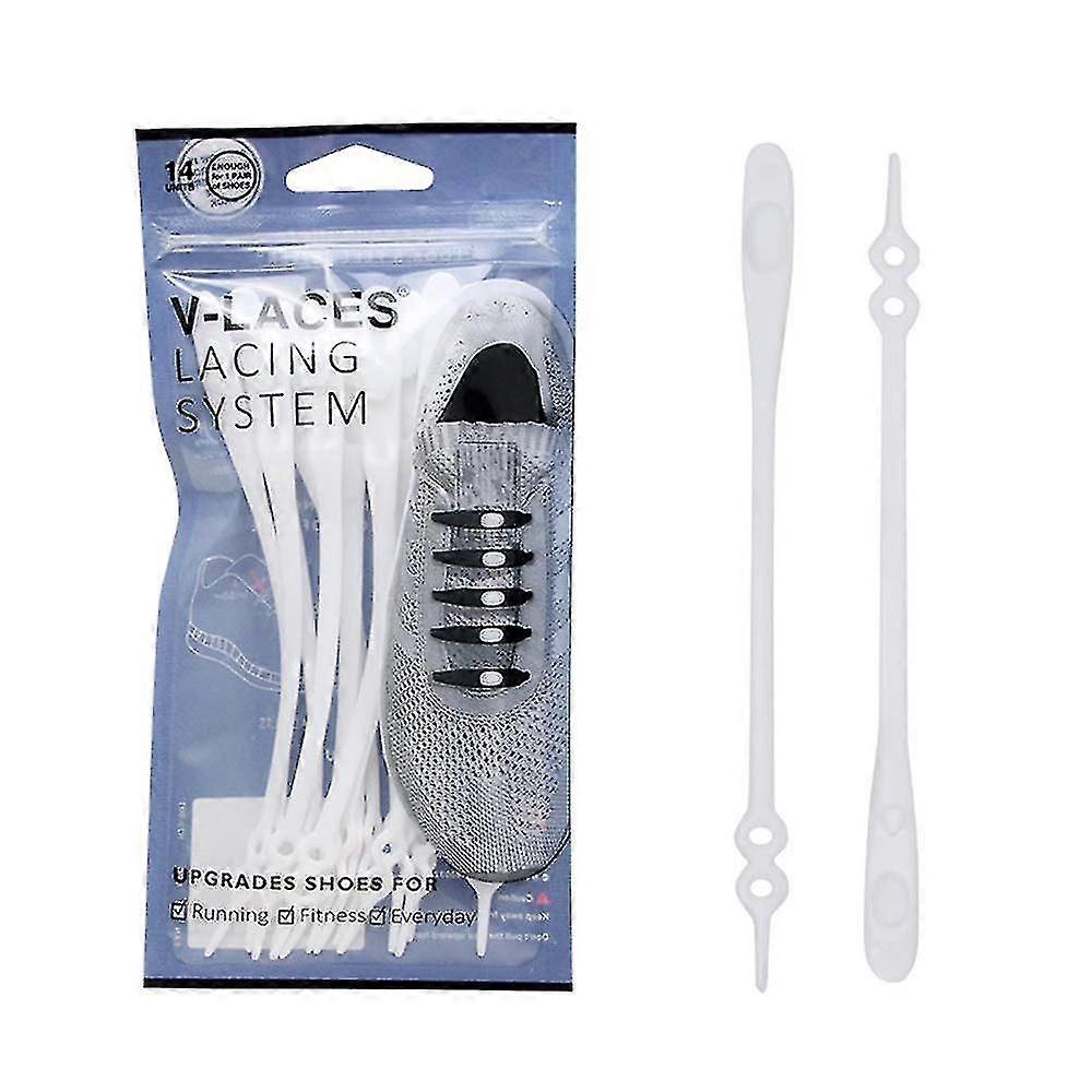 2 Pack No Tie Elastic Shoe Laces For Kids And Adults,best For Sneaker
