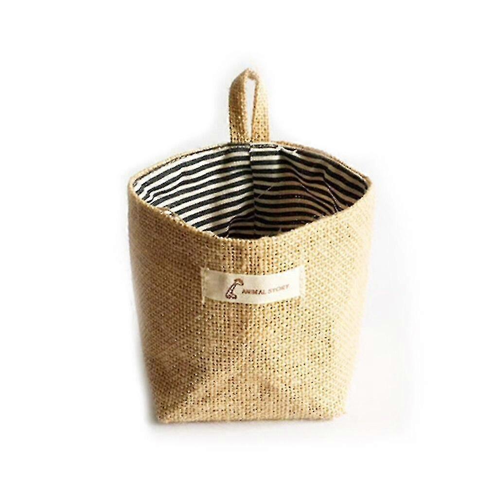 Small Sack, Sundries Organizer- Home Decor Hanging Pocket, Storage Basket-1