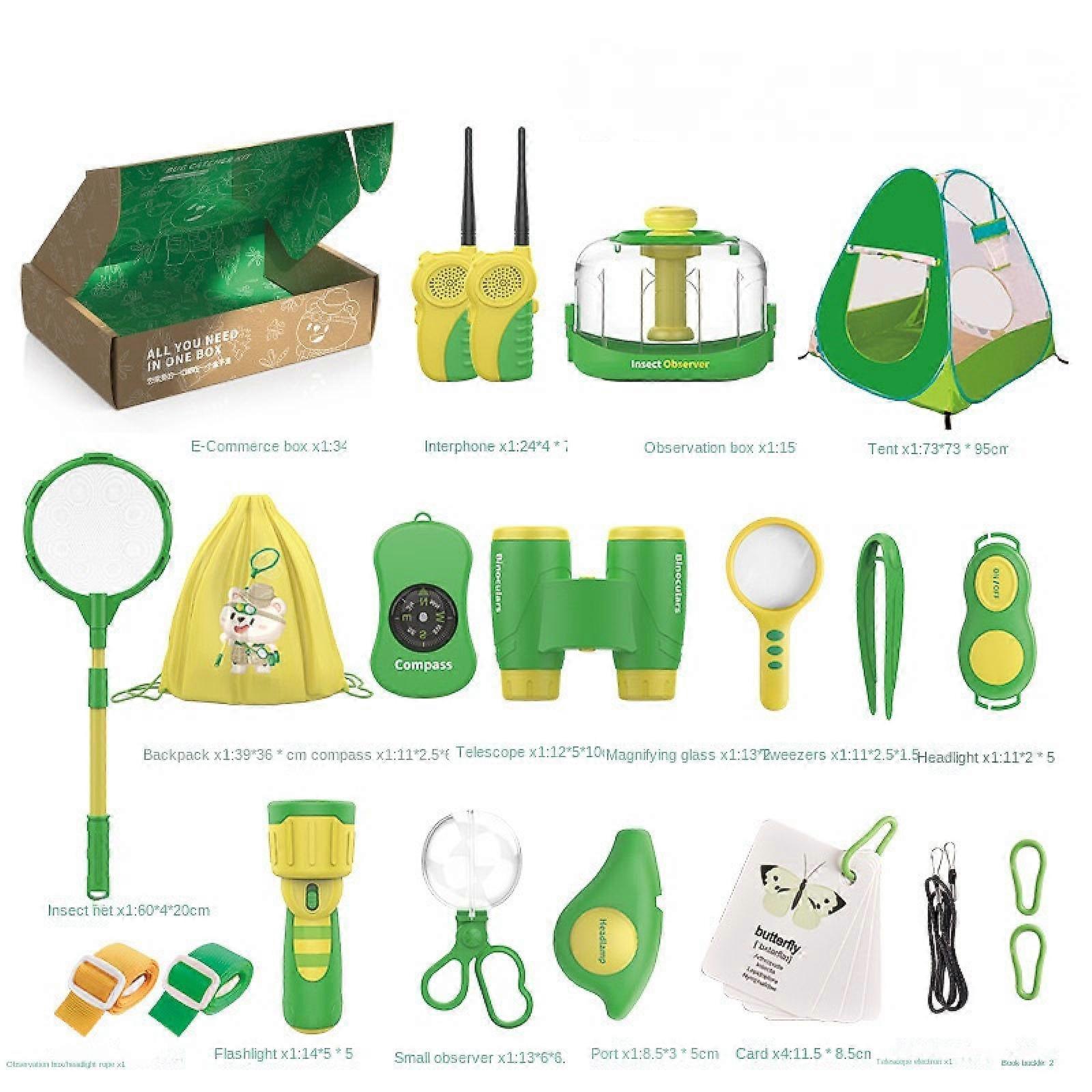 Kids Bug Catcher - Sturdy Kids Bug Catcher Kit with Bug Trap Insect Trap Butterfly Net Tweezers, Kids Bug Catcher Outdoor Adventure Kit