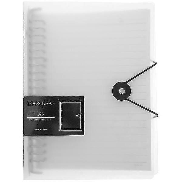 1 Set Writing Notepad Removable Loose-leaf Notebook A5 Planner Binder Notebook