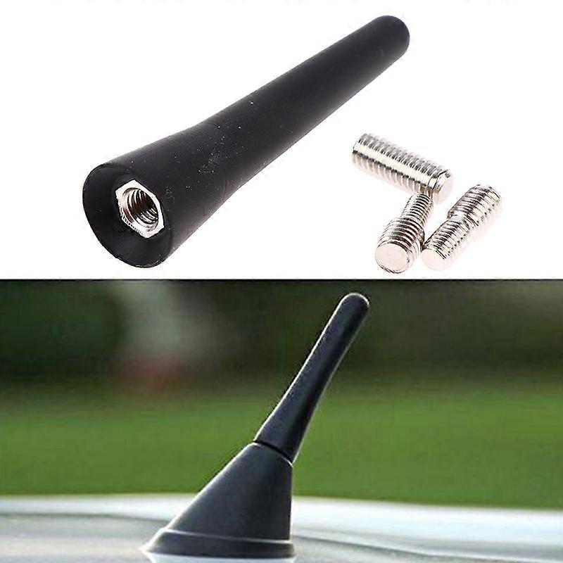 Universal Car Antenna 2.5 Inch Short Car Aerial FM/AM Inputs M4 M5 M6