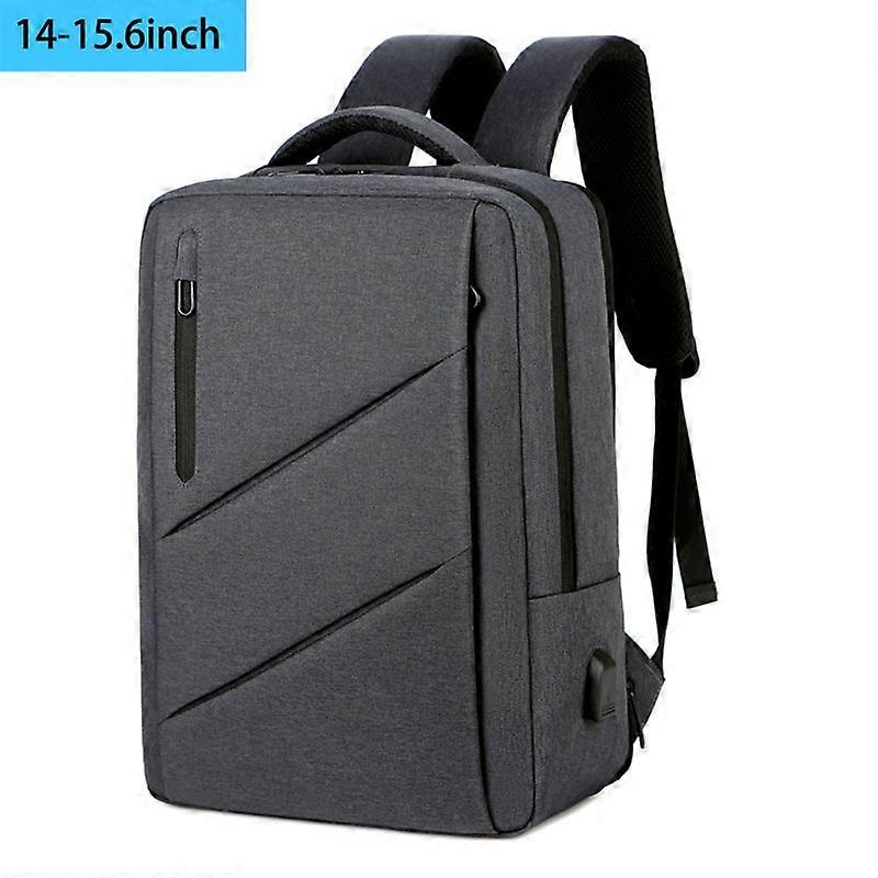Expandable USB Bag Large Capacity Laptop Waterproof Fashion Backpack