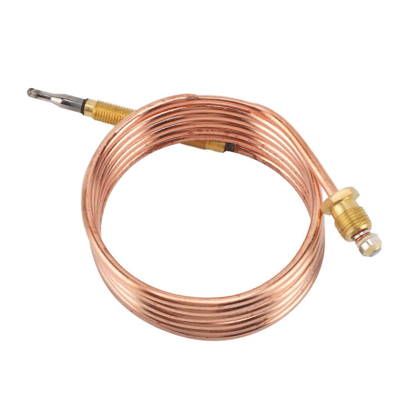 1200mm Thermocouple for Oven Gas Furnaces Boilers Water Heaters Flameout Protection Device Temperature Sensor Probe