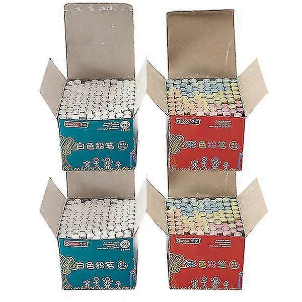 4 Boxes Of Safe Portable Multi-functional Dust Free Water Chalk For Home