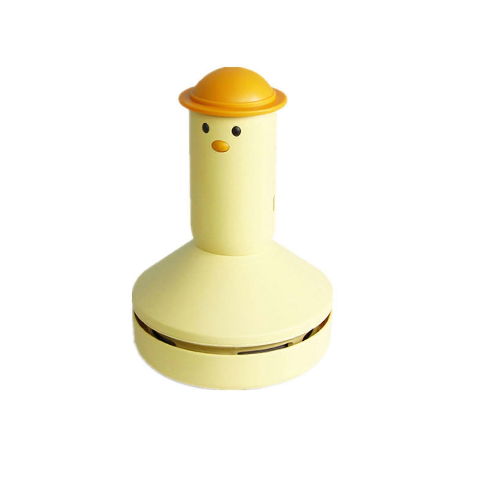 Mini Desktop Vacuum Cleaner Cordless Portable Sweeper For Hairs Crumbs Keyboard