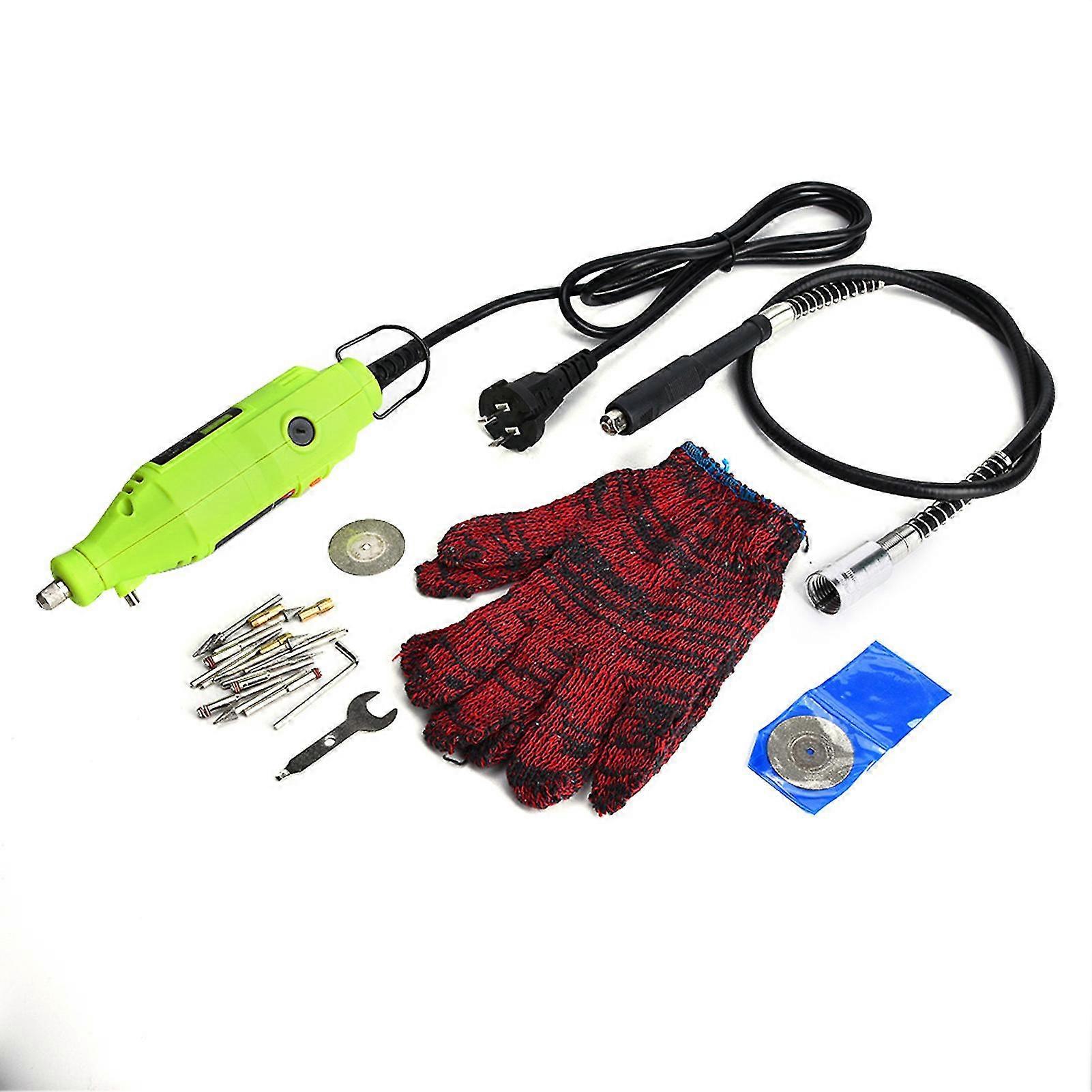Electric Tile Slotting Cleaning Machine 220V Construction Tool with CN Plug