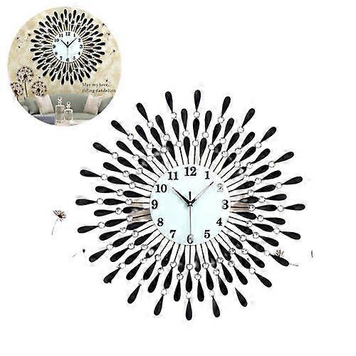 Frameless 3D DIY Wall Clock Surface Decorative Clock, Large Wall Sticker Clock
