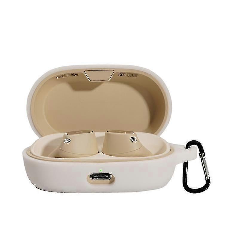 For Jabra Elite 7 Pro Shockproof Shell Silica Sleeve Anti-scratch Non-slip Cover